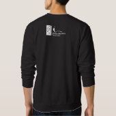 Watermerk Mannen Black Basic Trui (Achterkant)