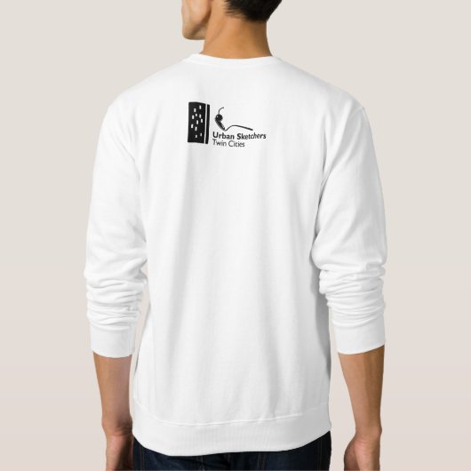 Watermerk Mannen Trui (Achterkant)