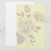 Watermerk Rozen Papier (Voorkant / Achterkant)