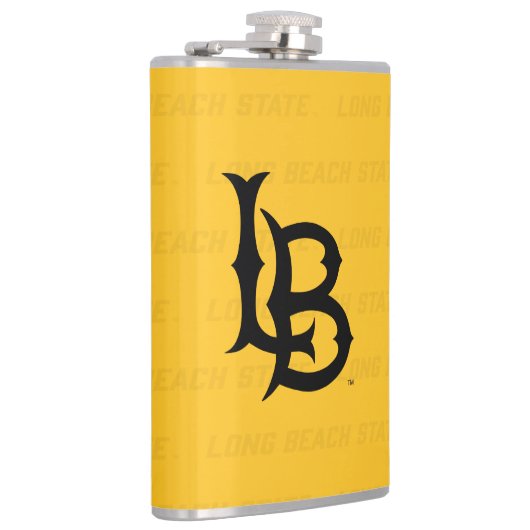 Watermerk van de Staat van de Long Beach Heupfles (Rechts)