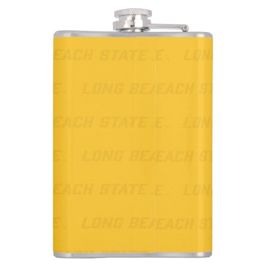 Watermerk van de Staat van de Long Beach Heupfles (Achterkant)