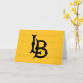 Watermerk van de Staat van de Long Beach Kaart (Gele Bloem)