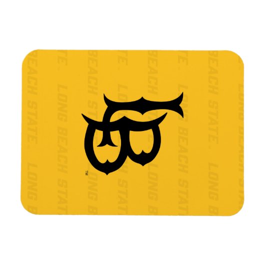 Watermerk van de Staat van de Long Beach Magneet (Horizontaal)