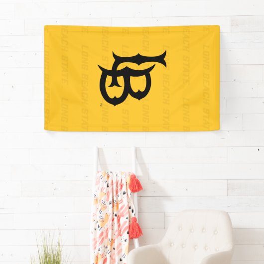 Watermerk van de Staat van de Long Beach Spandoek (Insitu)