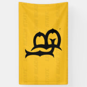 Watermerk van de Staat van de Long Beach Spandoek (Verticaal)