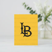 Watermerk van de Staat van de Long Beach Uitnodiging Briefkaart (Staand voorkant)