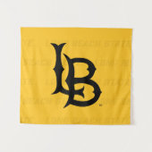 Watermerk van de Staat van de Long Beach Wandkleed (Voorkant (horizontaal))