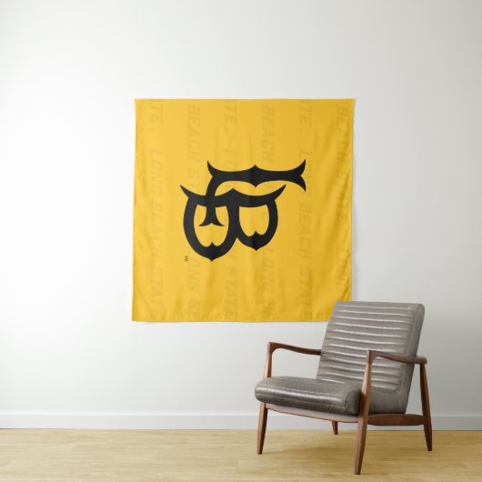 Watermerk van de Staat van de Long Beach Wandkleed (In Situ (horizontaal))