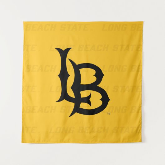 Watermerk van de Staat van de Long Beach Wandkleed (Voorkant)