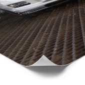 Watermerk-vrij poster - ZR1 en 2 Z06 Corvettes (Hoek)