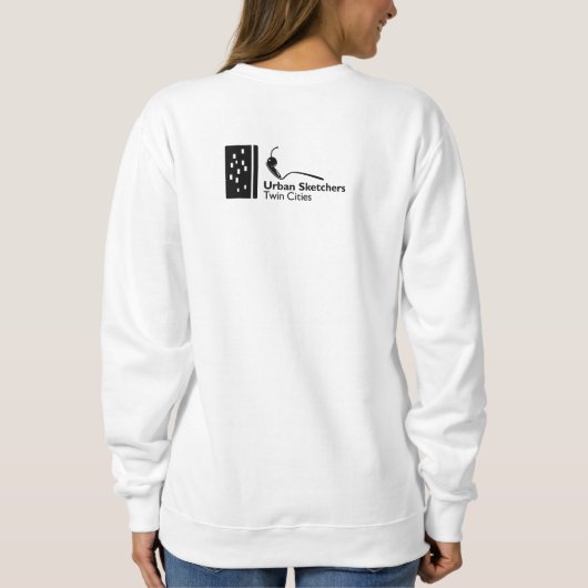 Watermerk Women Basic Trui (Achterkant)