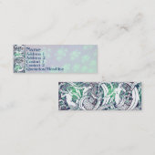 Watermerkprofielkaarten Mini Visitekaartje (Voorkant / Achterkant)