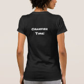 Watermeter in Blue, Crawfish Time T-shirt (Achterkant)