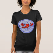 Watermeter in Blue, Crawfish Time T-shirt (Voorkant)