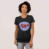 Watermeter in Blue, Crawfish Time T-shirt (Voorkant volledig)