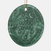 watermeter in de franse wijk keramisch ornament (Links)