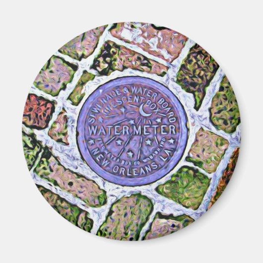 Watermeter magneet (Voorkant)