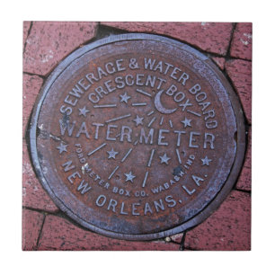 Watermeter Tegeltje