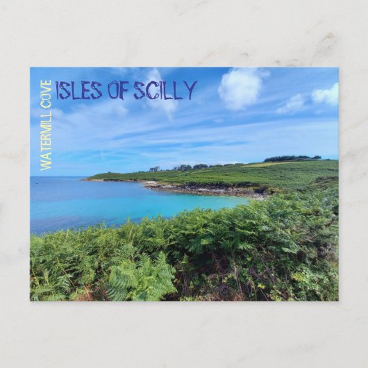 Watermill Cove - St. Mary's - Isles Of Scilly Briefkaart (Voorkant)