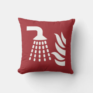 Watermist applicator veiligheidsbord kussen