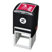 Watermist applicator veiligheidsbord zelfinktende stempel (Product)