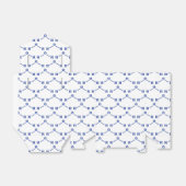 Watermoleculaire chemische formule bedankdoosjes (Uitgevouwen)