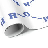 Watermoleculaire chemische formule cadeaupapier (Rol Hoek)