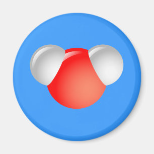 Watermolecule H2O Magneet