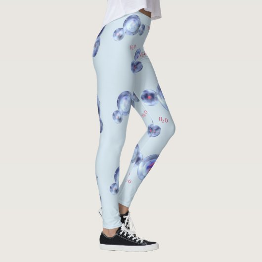 Watermoleculen Leggings (Rechts)