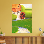 Watermolen Canvas Afdruk (Insitu (Woonkamer))