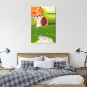 Watermolen Canvas Afdruk (Insitu (Slaapkamer))