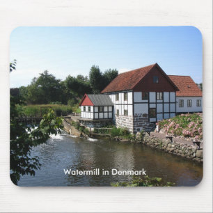 Watermolen in Denemarken Muismat