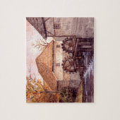 Watermolen Oostendorper Molen Nederland Legpuzzel (Verticaal)