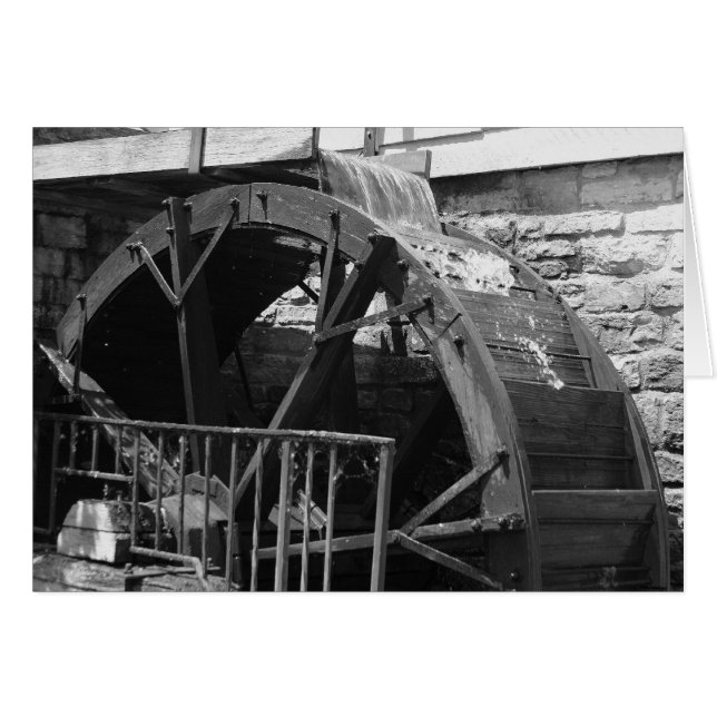 "watermolen" van Larry Coressel (Voorkant Horizontaal)