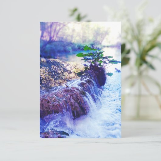 waternevel kaart (Staand voorkant)