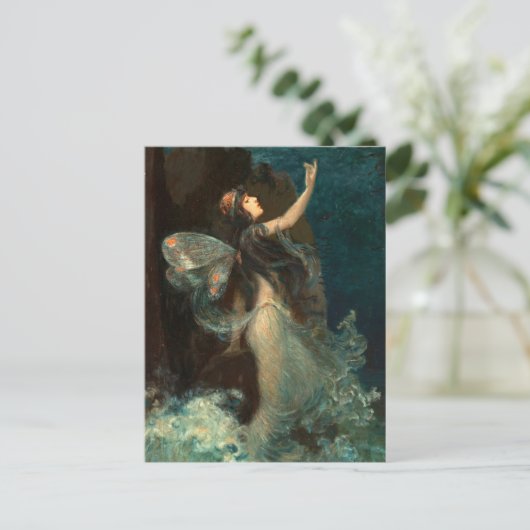 waternimf | Paul Swan Briefkaart (Staand voorkant)