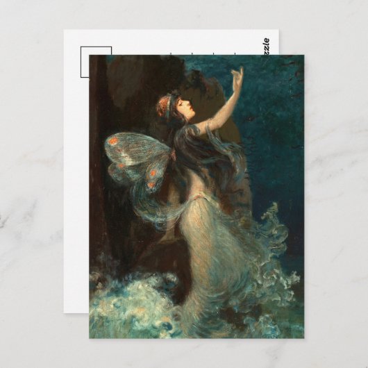 waternimf | Paul Swan Briefkaart (Voorkant / Achterkant)