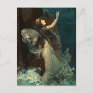 waternimf   Paul Swan Briefkaart