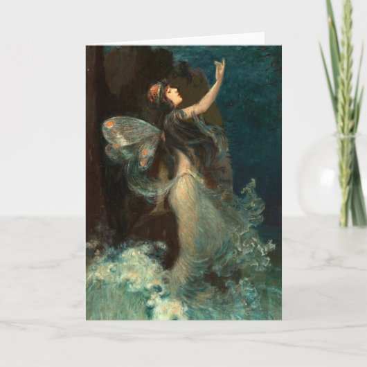 waternimf | Paul Swan Kaart (Voorkant)