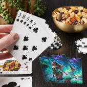 Waternimf van het Galactische Meer Pokerkaarten (Insitu)