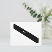 Waterniveau Briefkaart (Staand voorkant)