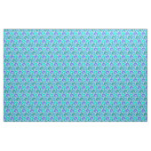 Wateroceaangolven in blauw Nautical Beach Pattern Stof (Yard (91,4 cm))