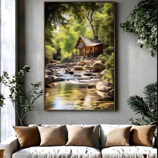 Wateroever Toevluchtsoord Poster