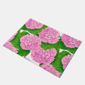 Waterolieringspatroon van hydrangea deurmat (Schuin)