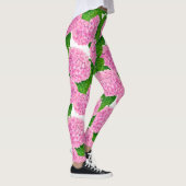 Waterolieringspatroon van hydrangea leggings (Rechts)