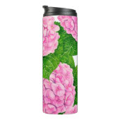 Waterolieringspatroon van hydrangea thermosbeker (Geroteerd rechts)