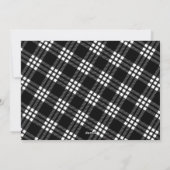 Waterolor Kerstmis Lovin' Girl Pulling Sleigh Feestdagenkaart (Achterkant)