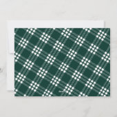 Waterolor Kerstmis Lovin' Girl Pulling Sleigh Feestdagenkaart (Achterkant)