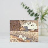 Waterondergang Briefkaart (Staand voorkant)