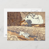 Waterondergang Briefkaart (Voorkant / Achterkant)